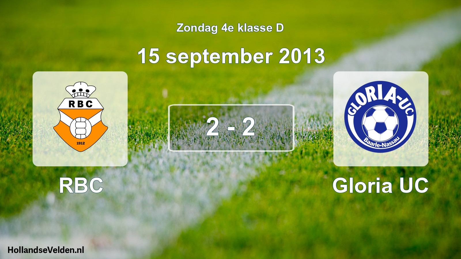 Total number of matches played: RBC - Gloria UC 2 - 2 (15 September 2013)