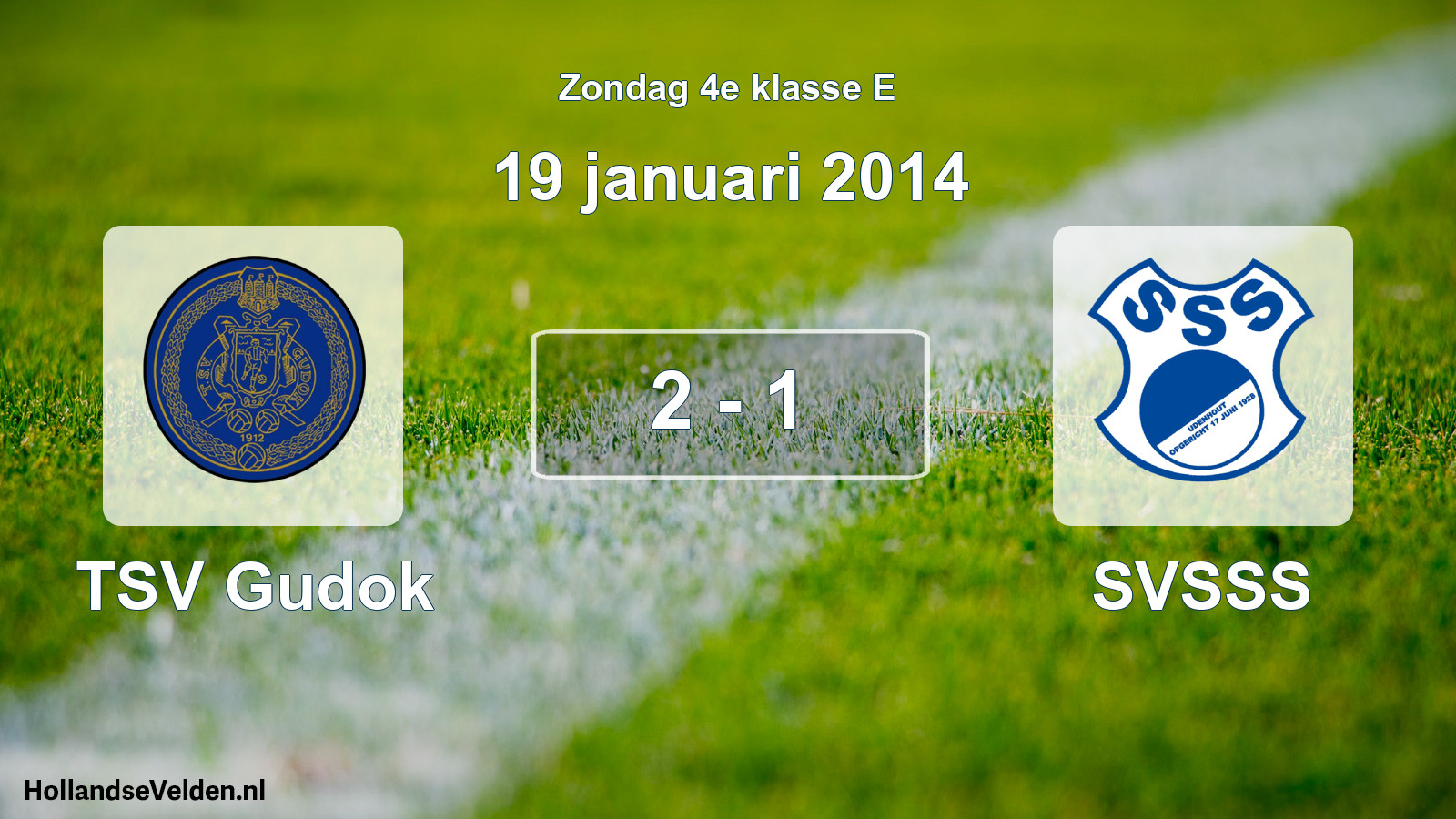 Total number of matches played: TSV Gudok - SVSSS 2 - 1 (19 January 2014)