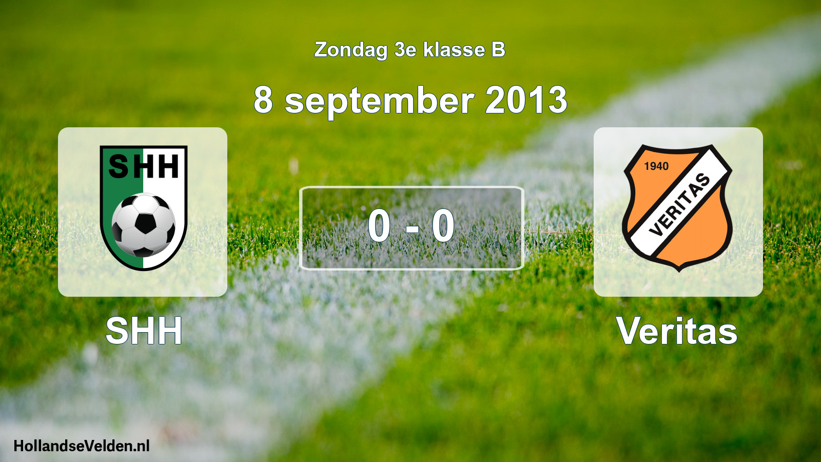 Total number of matches played: SHH - Veritas 0 - 0 (8 September 2013)