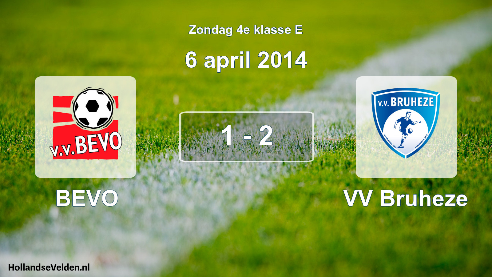 Total number of matches played: BEVO - VV Bruheze 1 - 2 (6 April 2014)