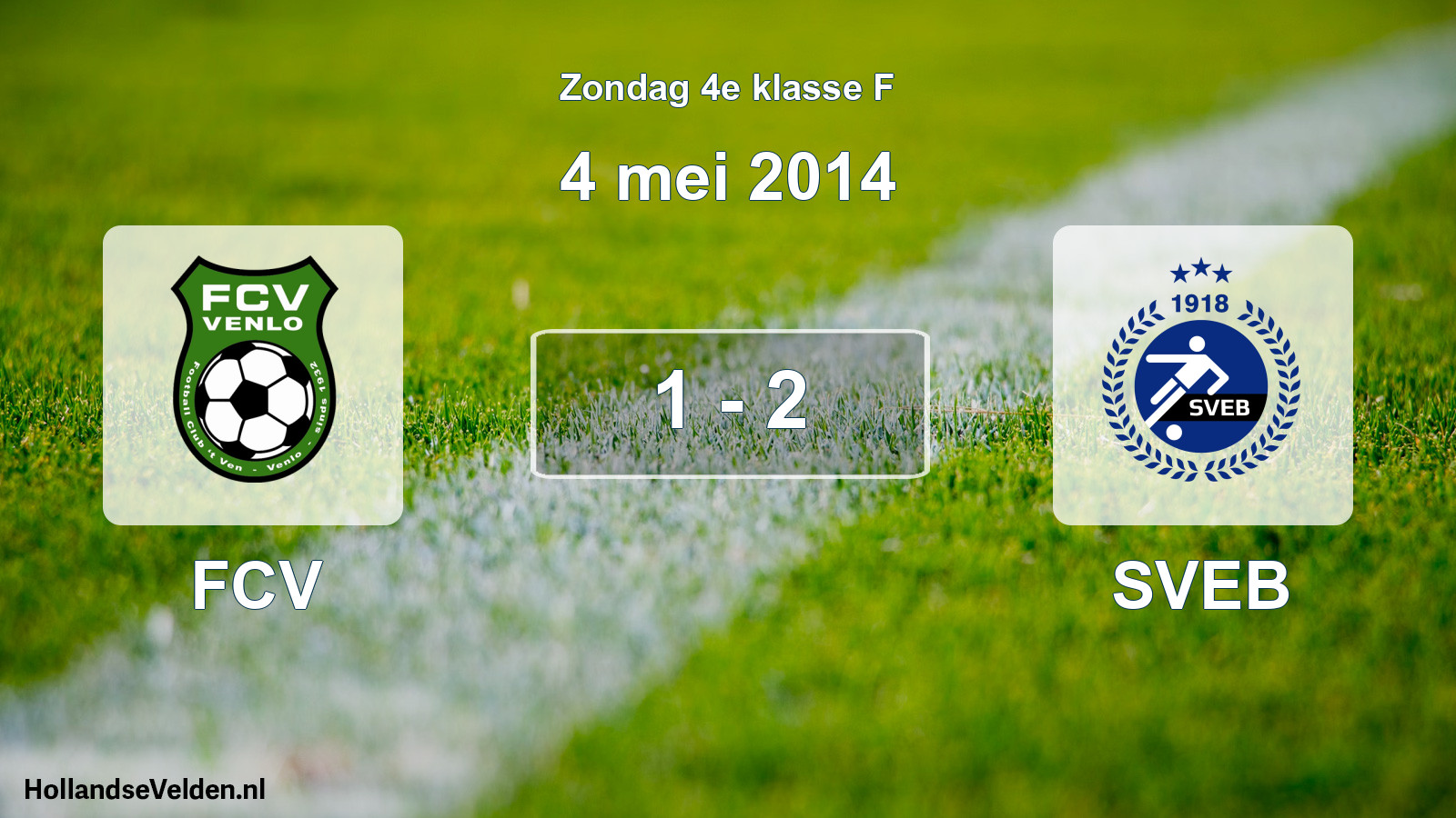 Total number of matches played: FCV - SVEB 1 - 2 (4 May 2014)