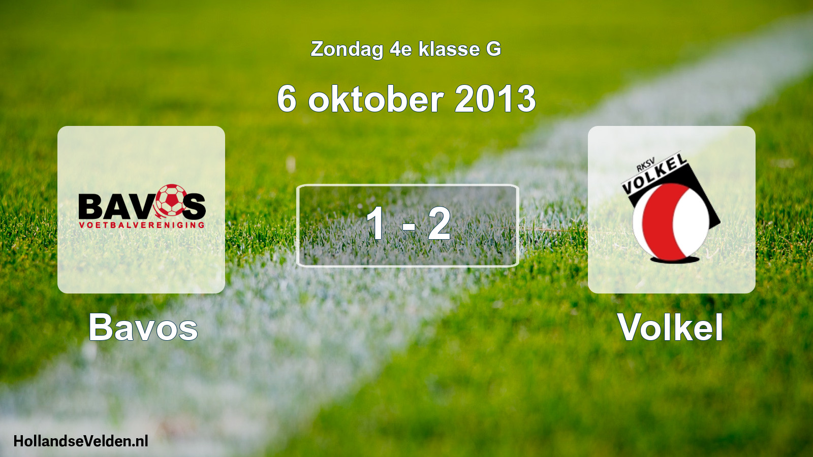Total number of matches played: Bavos - Volkel 1 - 2 (6 October 2013)