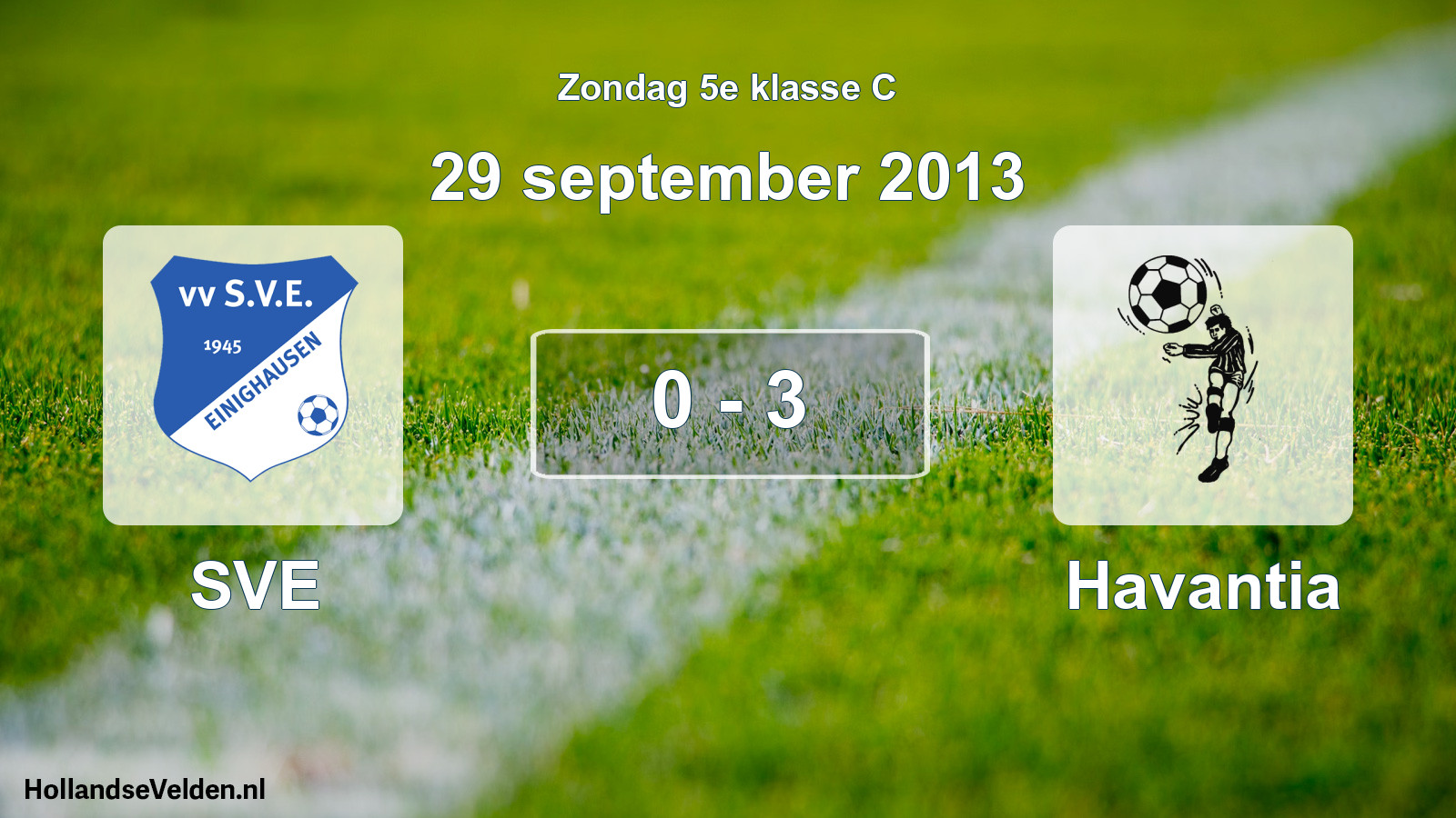 Total number of matches played: SVE - Havantia 0 - 3 (29 September 2013)