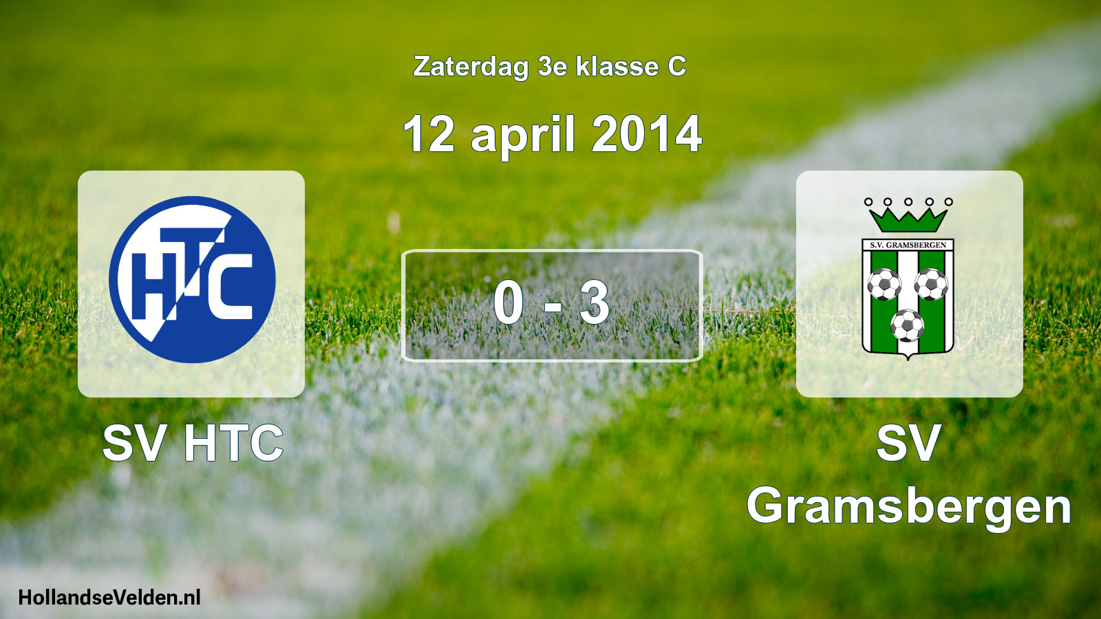 Total number of matches played: SV HTC - SV Gramsbergen 0 - 3 (12 April 2014)
