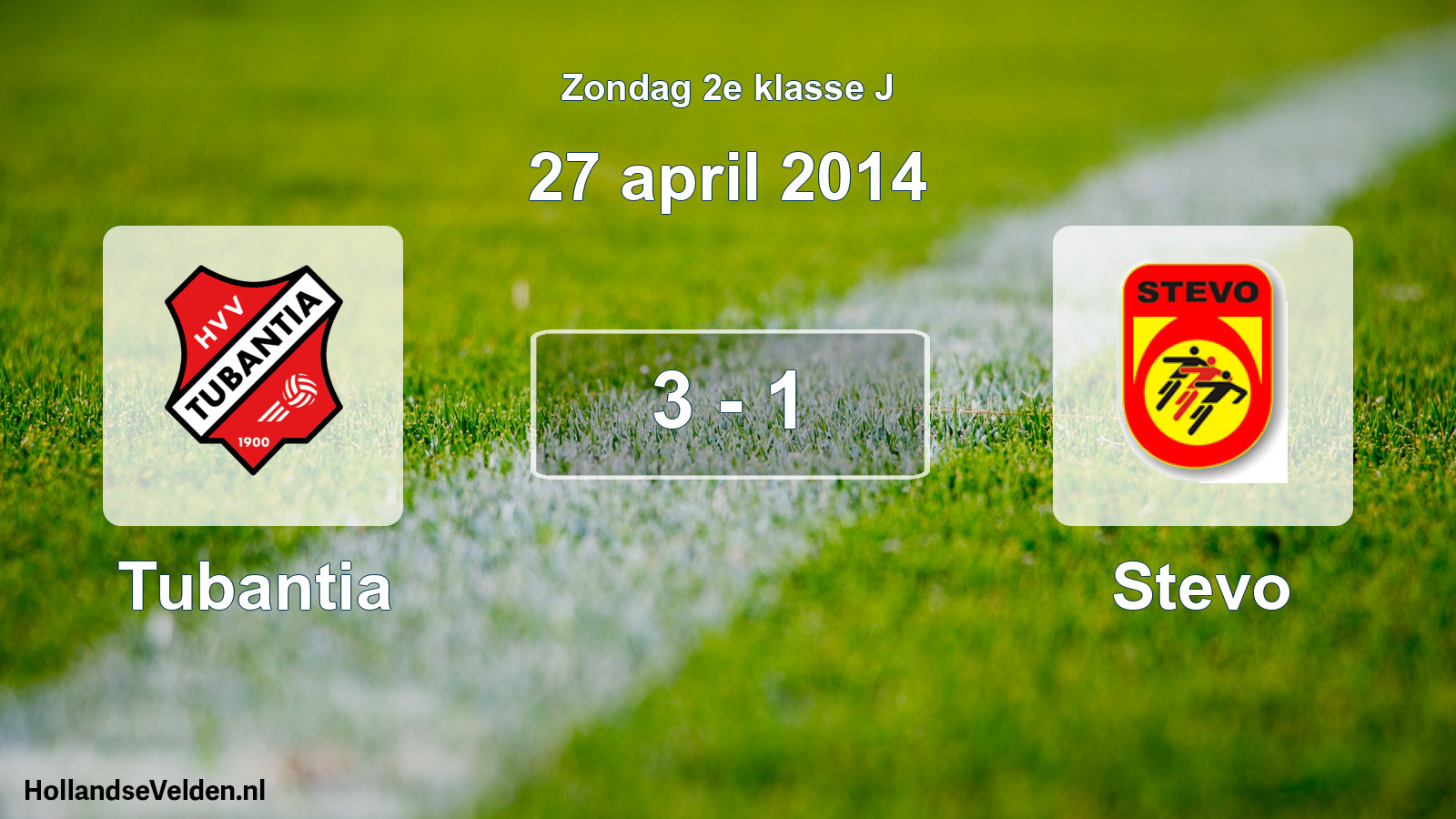 Total number of matches played: Tubantia - Stevo 3 - 1 (27 April 2014)