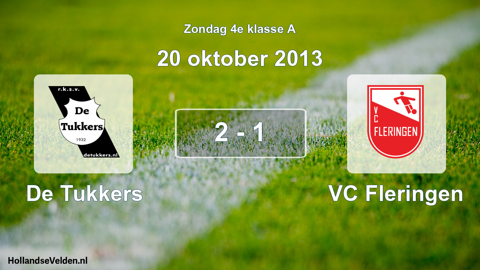 Total number of matches played: De Tukkers - VC Fleringen 2 - 1 (20 October 2013)