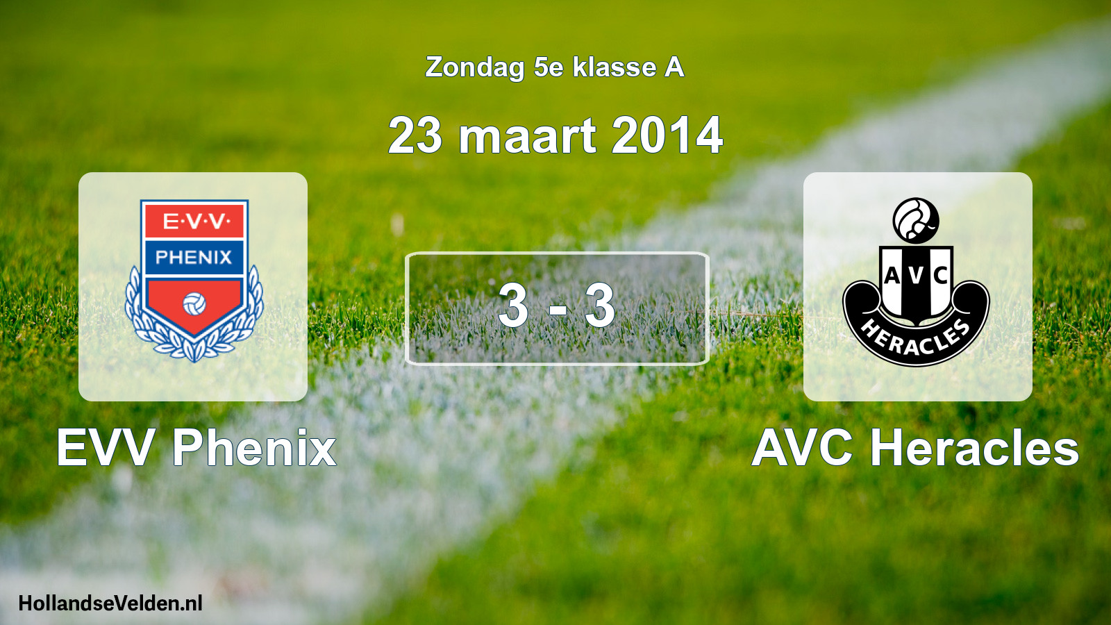 Total number of matches played: EVV Phenix - AVC Heracles 3 - 3 (23 March 2014)