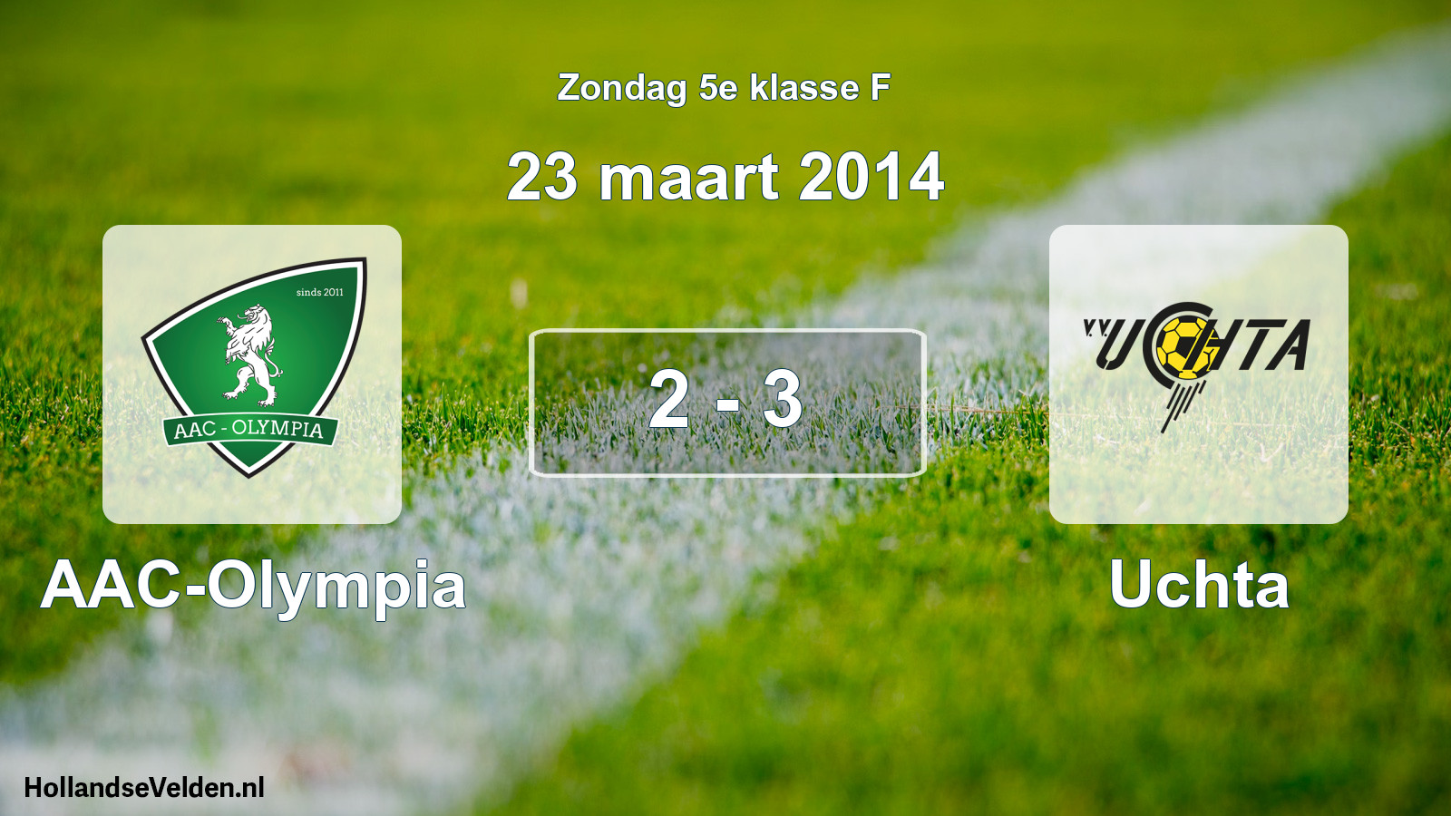 Total number of matches played: AAC-Olympia - Uchta 2 - 3 (23 March 2014)