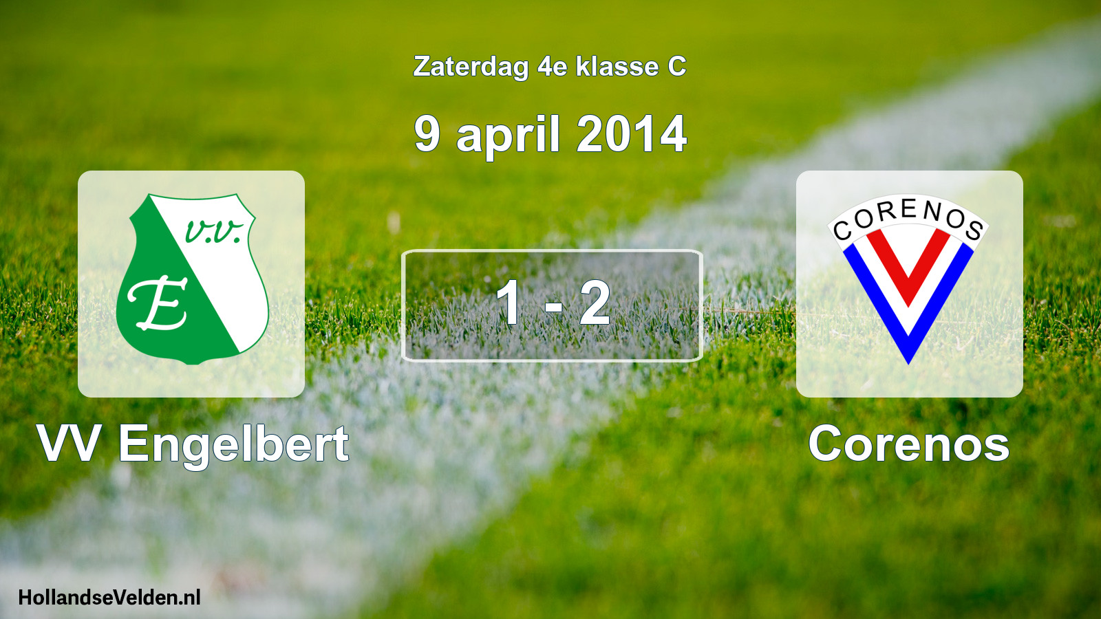 Total number of matches played: VV Engelbert - Corenos 1 - 2 (9 April 2014)