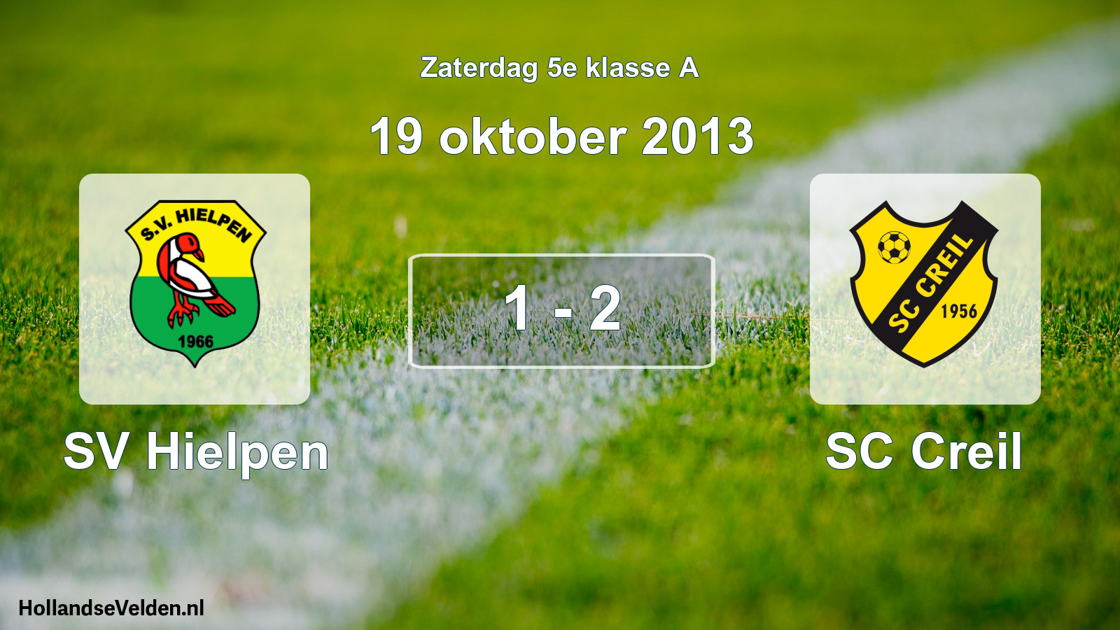 Total number of matches played: SV Hielpen - SC Creil 1 - 2 (19 October 2013)