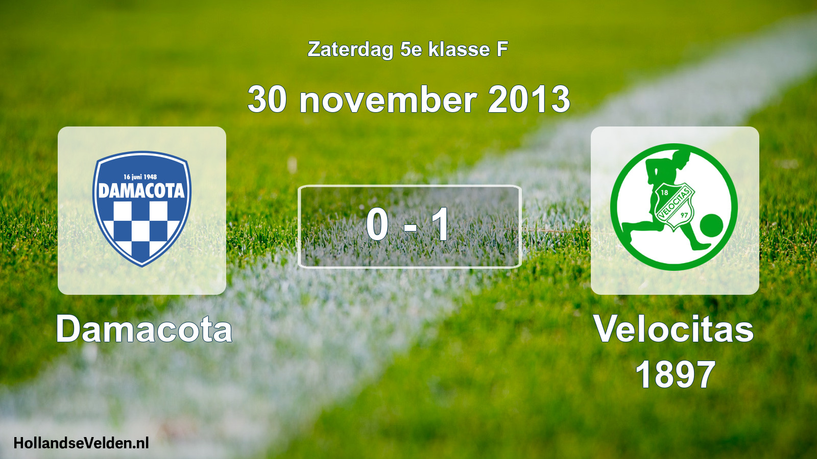 Total number of matches played: Damacota - Velocitas 1897 0 - 1 (30 November 2013)