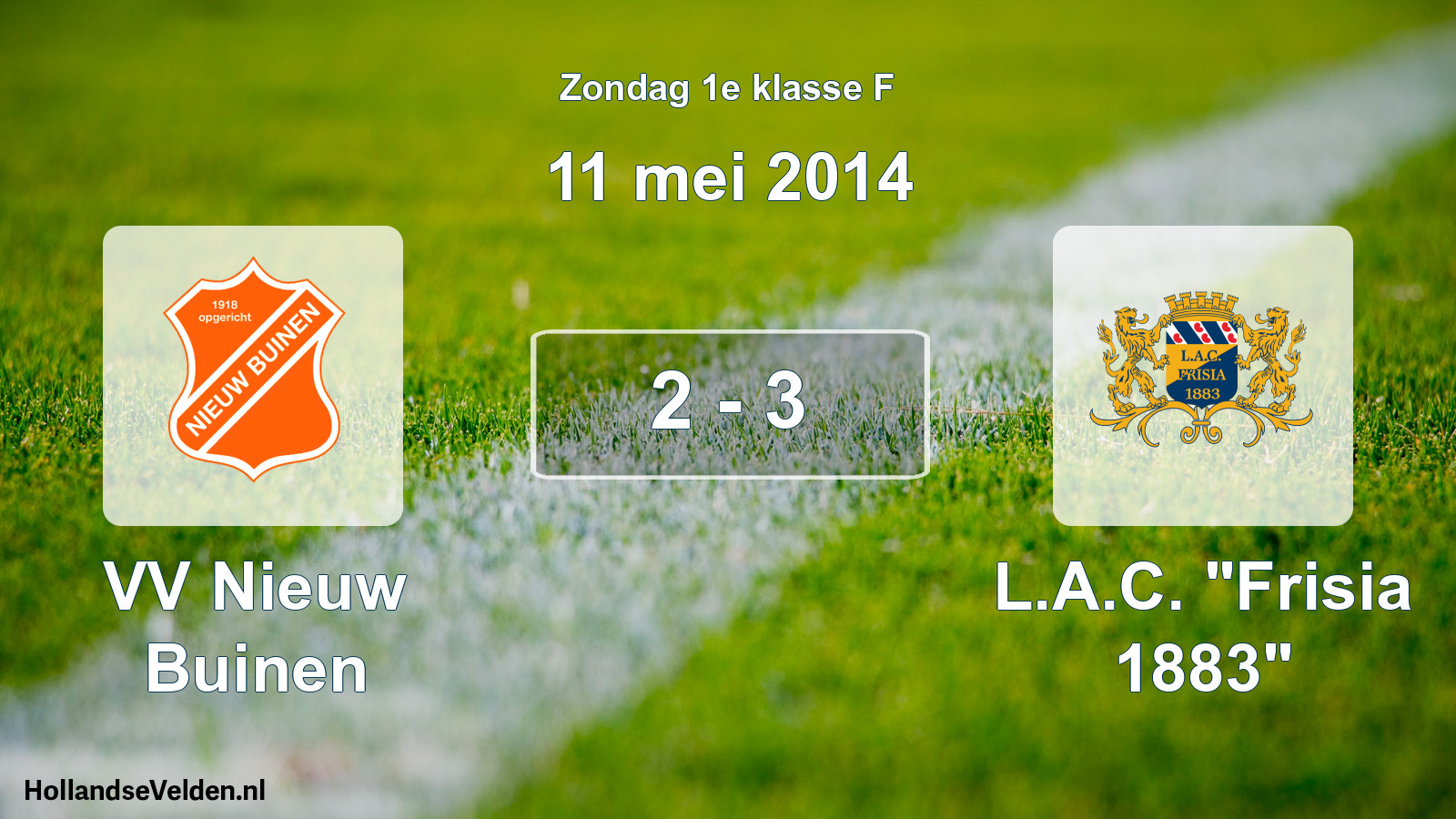 Total number of matches played: VV Nieuw Buinen - L.A.C. 