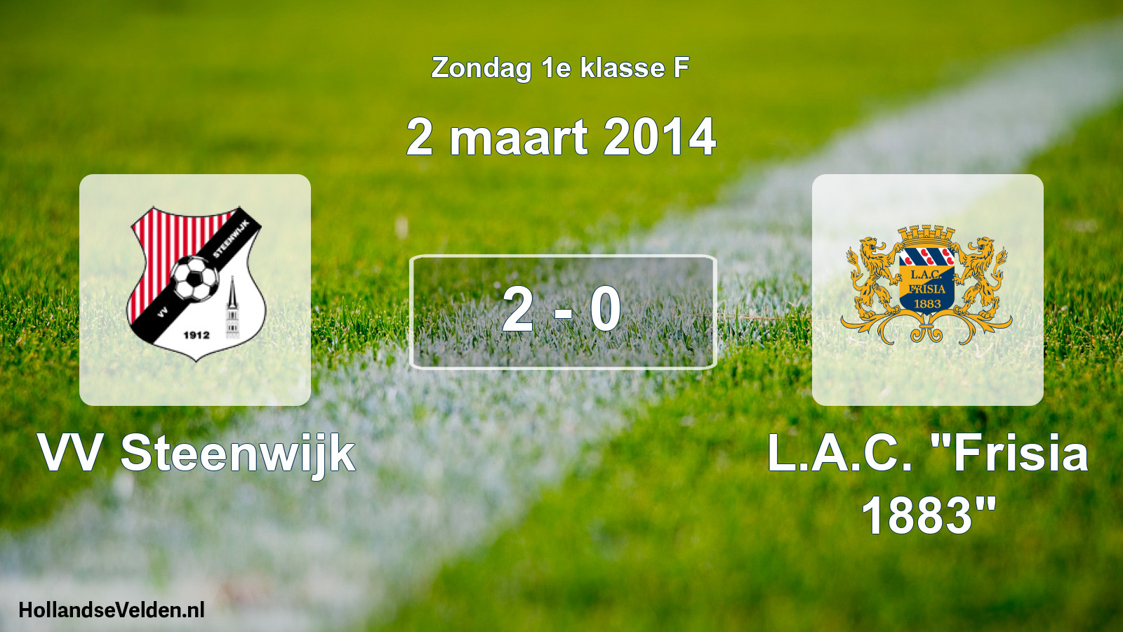 Total number of matches played: VV Steenwijk - L.A.C. 