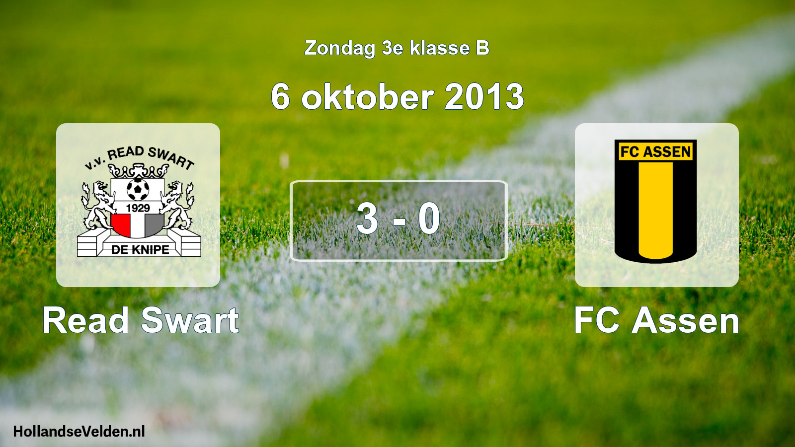 Total number of matches played: Read Swart - FC Assen 3 - 0 (6 October 2013)