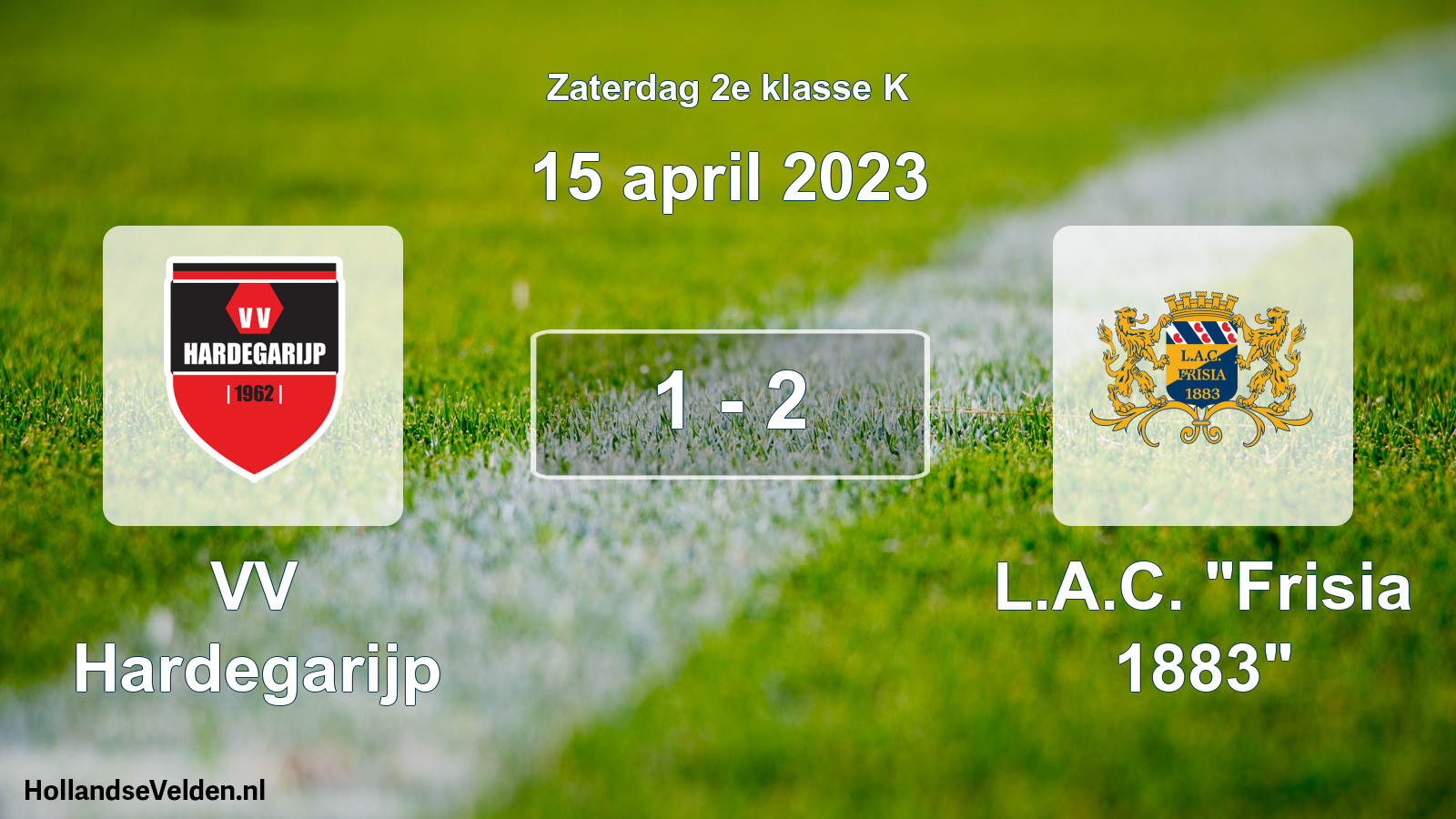 Total number of matches played: VV Hardegarijp - L.A.C. 