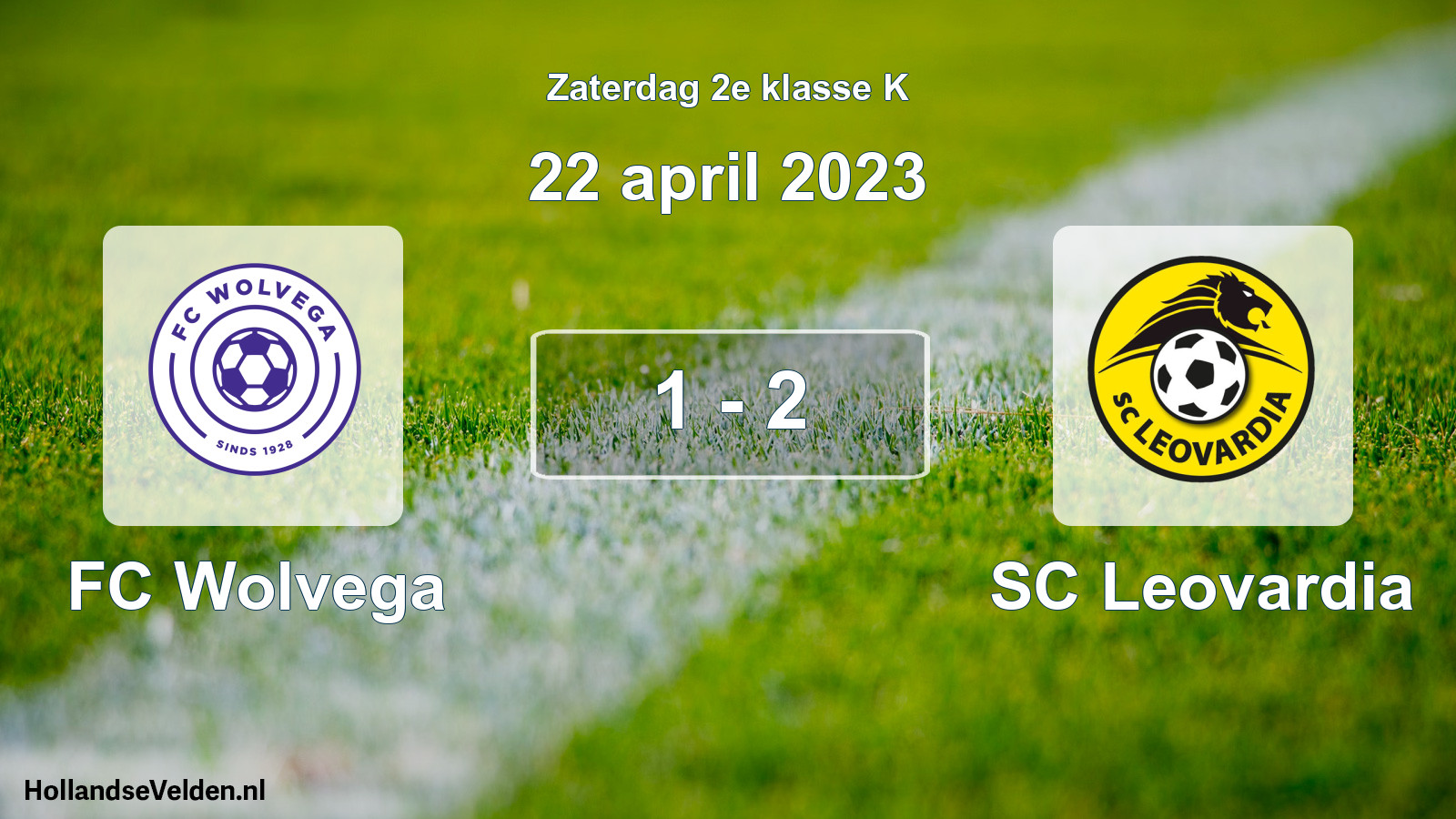 Total number of matches played: FC Wolvega - SC Leovardia 1 - 2 (22 April 2023)