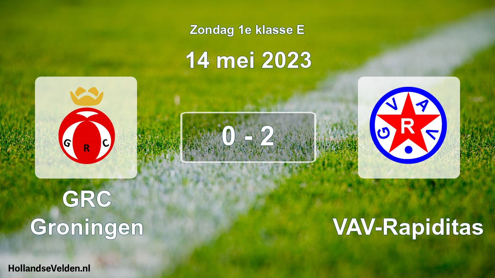Total number of matches played: GRC Groningen - GVAV-Rapiditas 0 - 2 (14 May 2023)