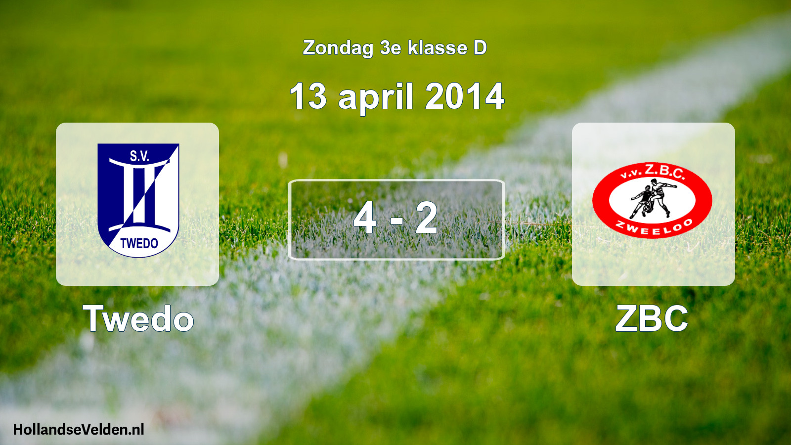 Total number of matches played: Twedo - ZBC 4 - 2 (13 April 2014)