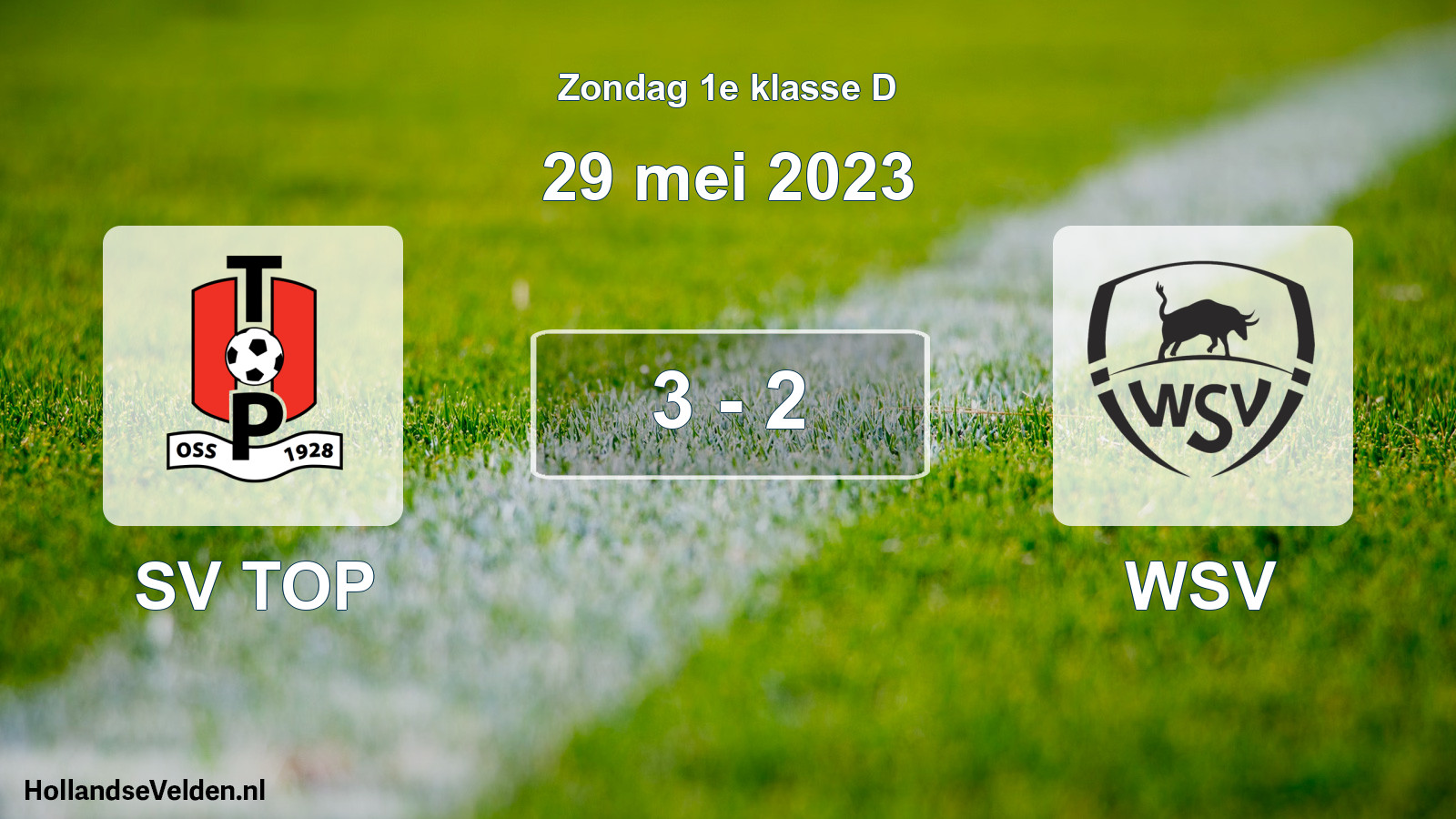 Total number of matches played: SV TOP - WSV 3 - 2 (29 May 2023)