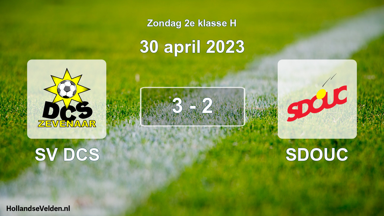 Total number of matches played: SV DCS - SDOUC 3 - 2 (30 April 2023)