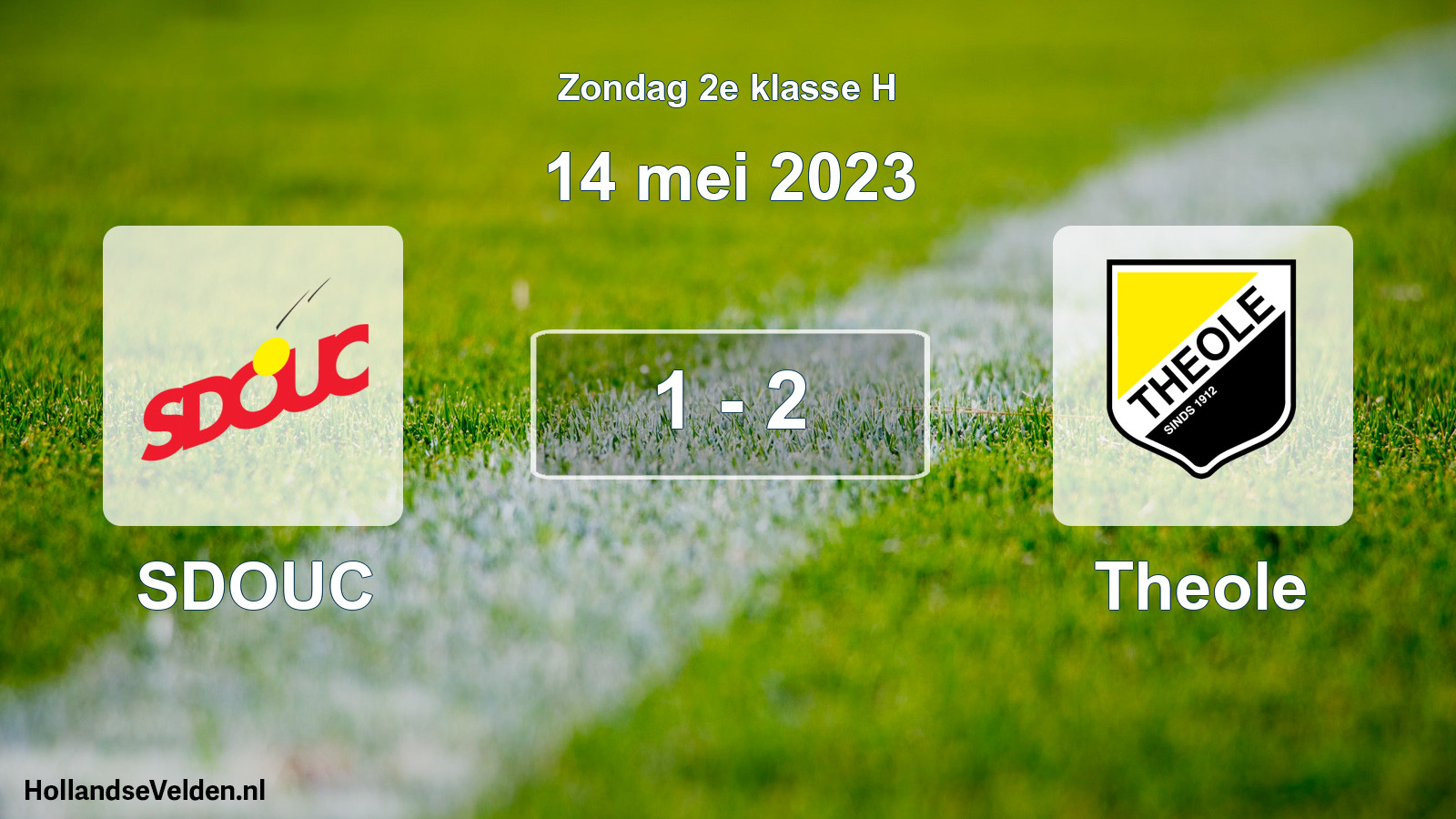 Total number of matches played: SDOUC - Theole 1 - 2 (14 May 2023)