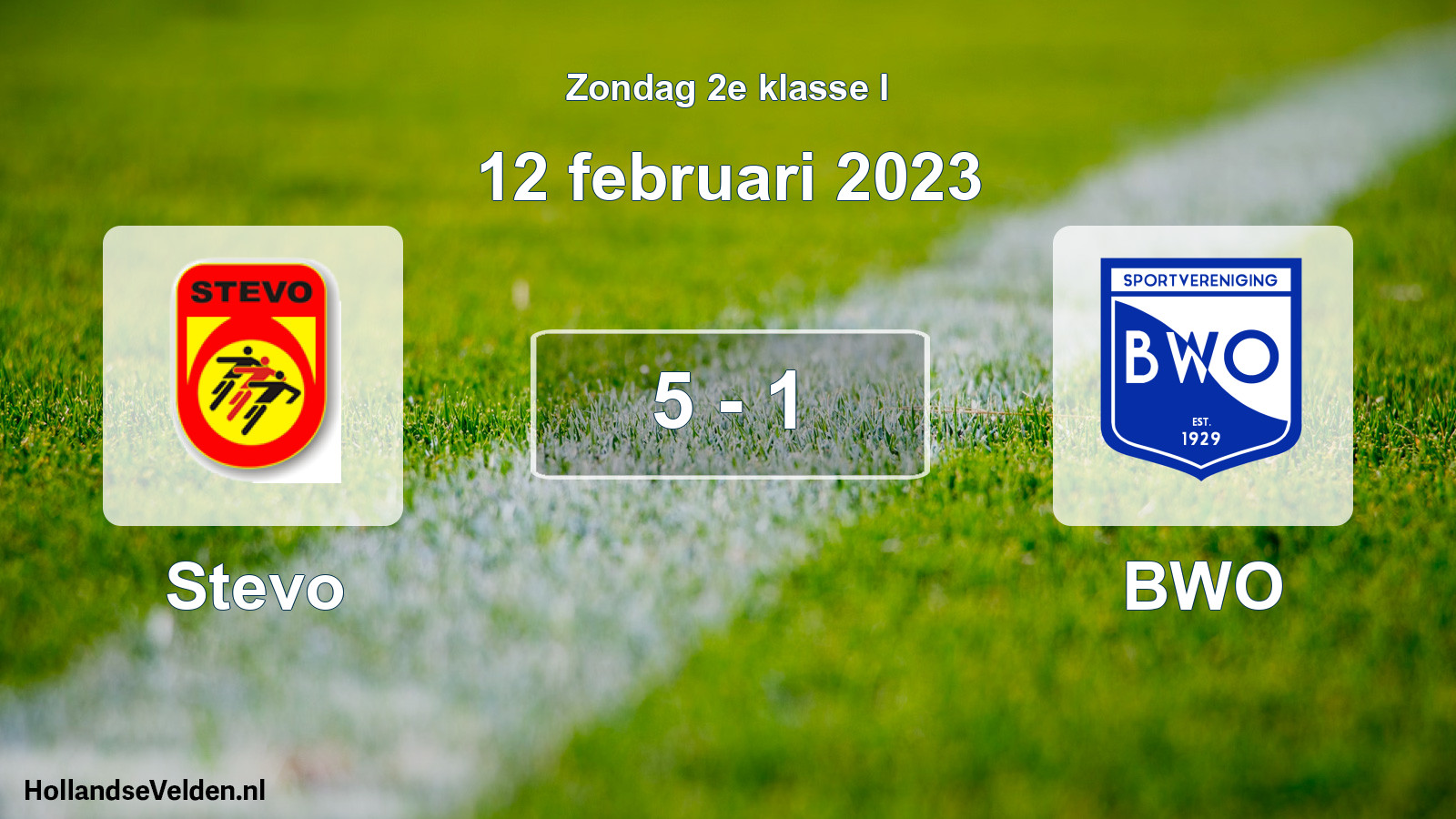 Total number of matches played: Stevo - BWO 5 - 1 (12 February 2023)