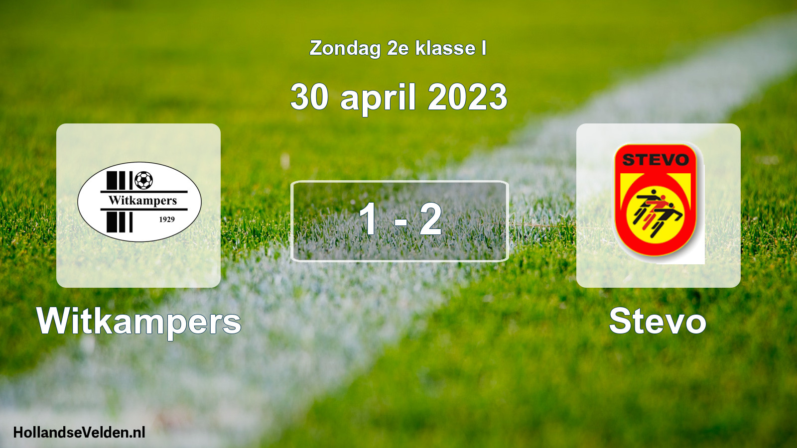 Total number of matches played: Witkampers - Stevo 1 - 2 (30 April 2023)