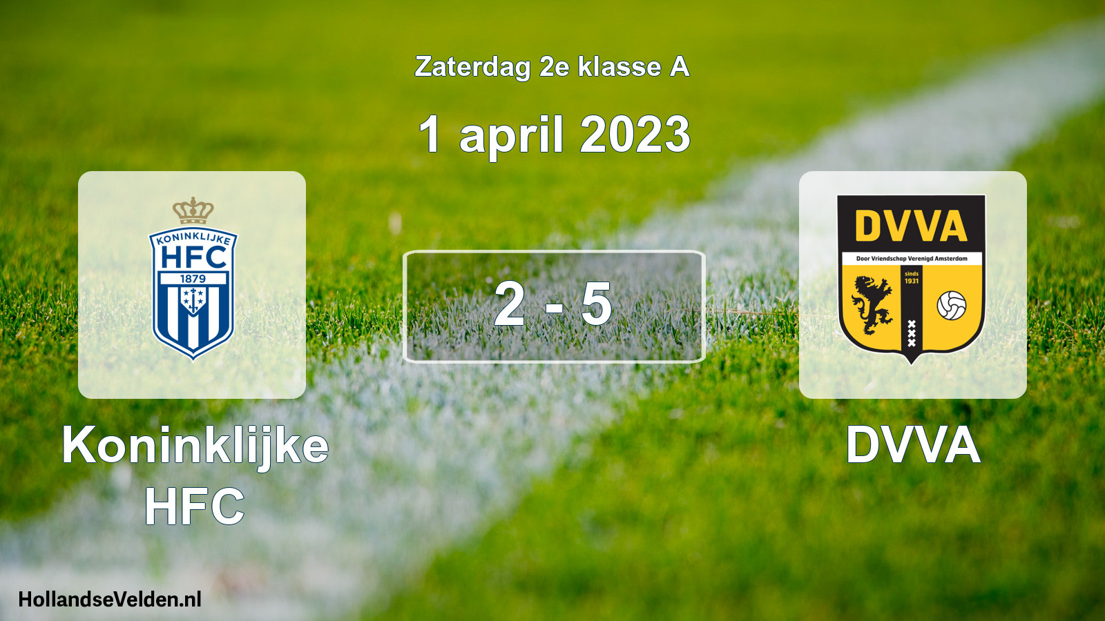 Total number of matches played: Koninklijke HFC - DVVA 2 - 5 (1 April 2023)