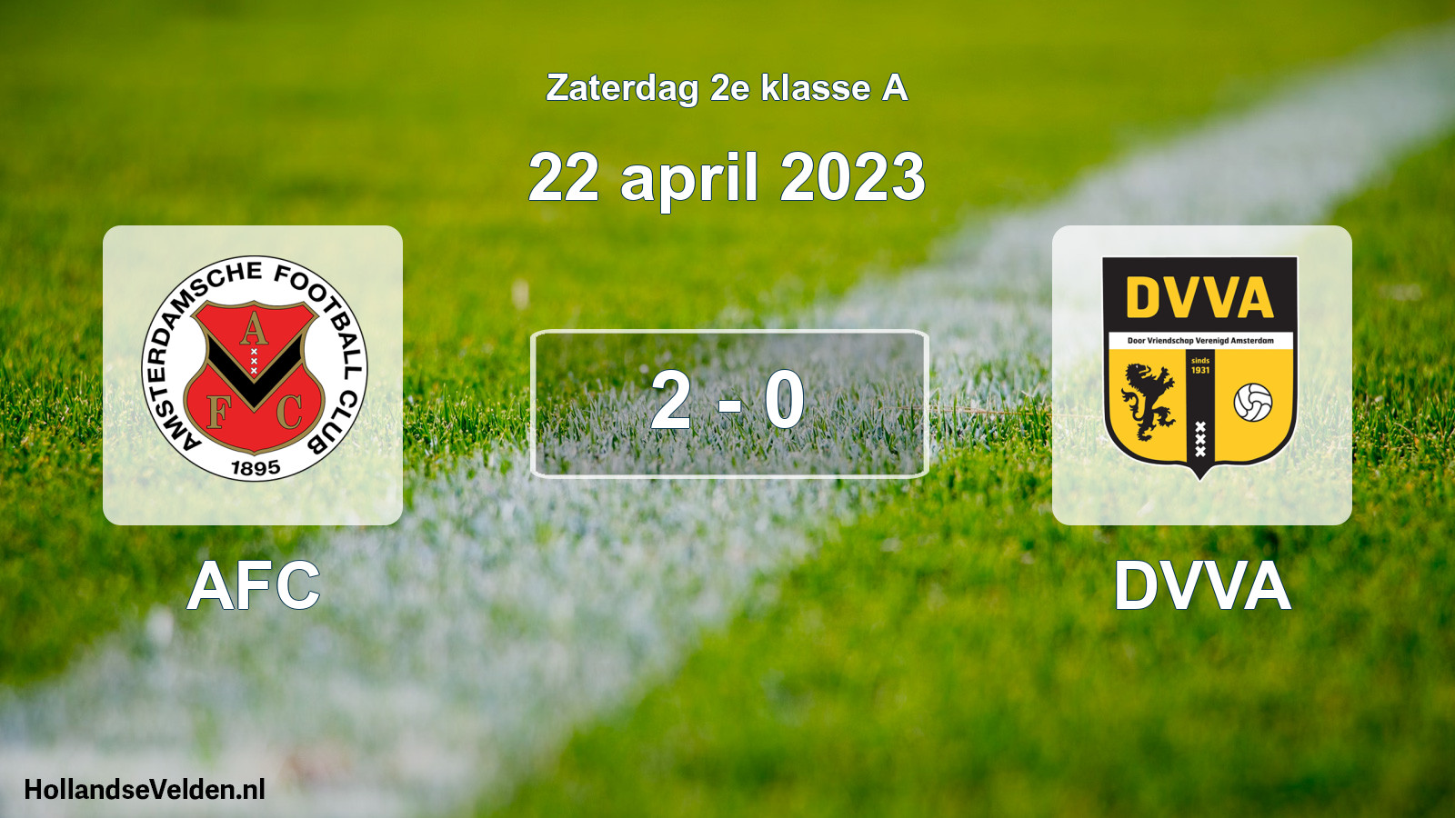 Total number of matches played: AFC - DVVA 2 - 0 (22 April 2023)