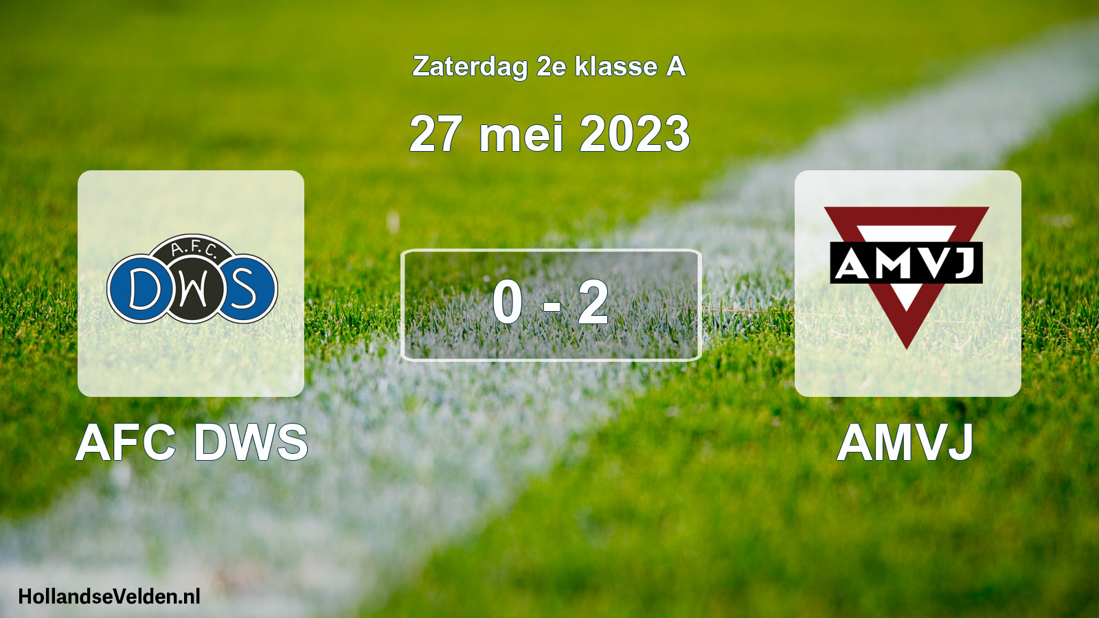 Total number of matches played: AFC DWS - AMVJ 0 - 2 (27 May 2023)