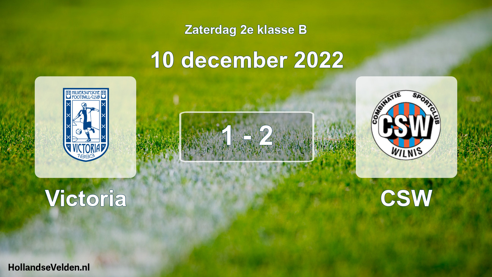 Total number of matches played: Victoria - CSW 1 - 2 (10 December 2022)