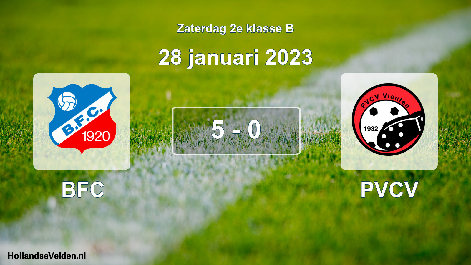 Total number of matches played: BFC - PVCV 5 - 0 (28 January 2023)