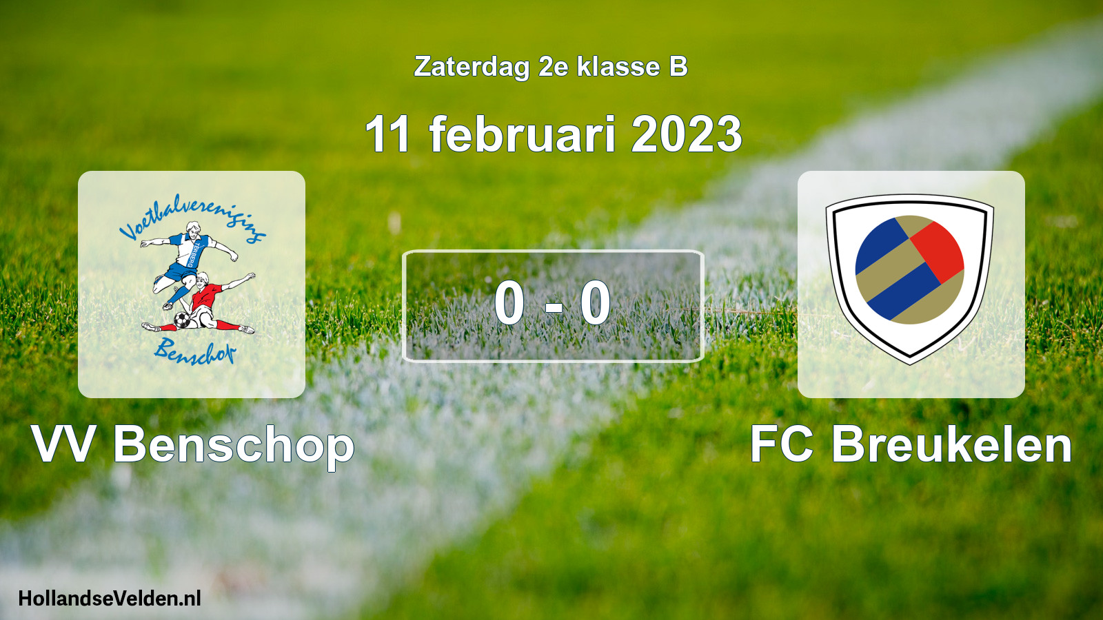 Total number of matches played: VV Benschop - FC Breukelen 0 - 0 (11 February 2023)
