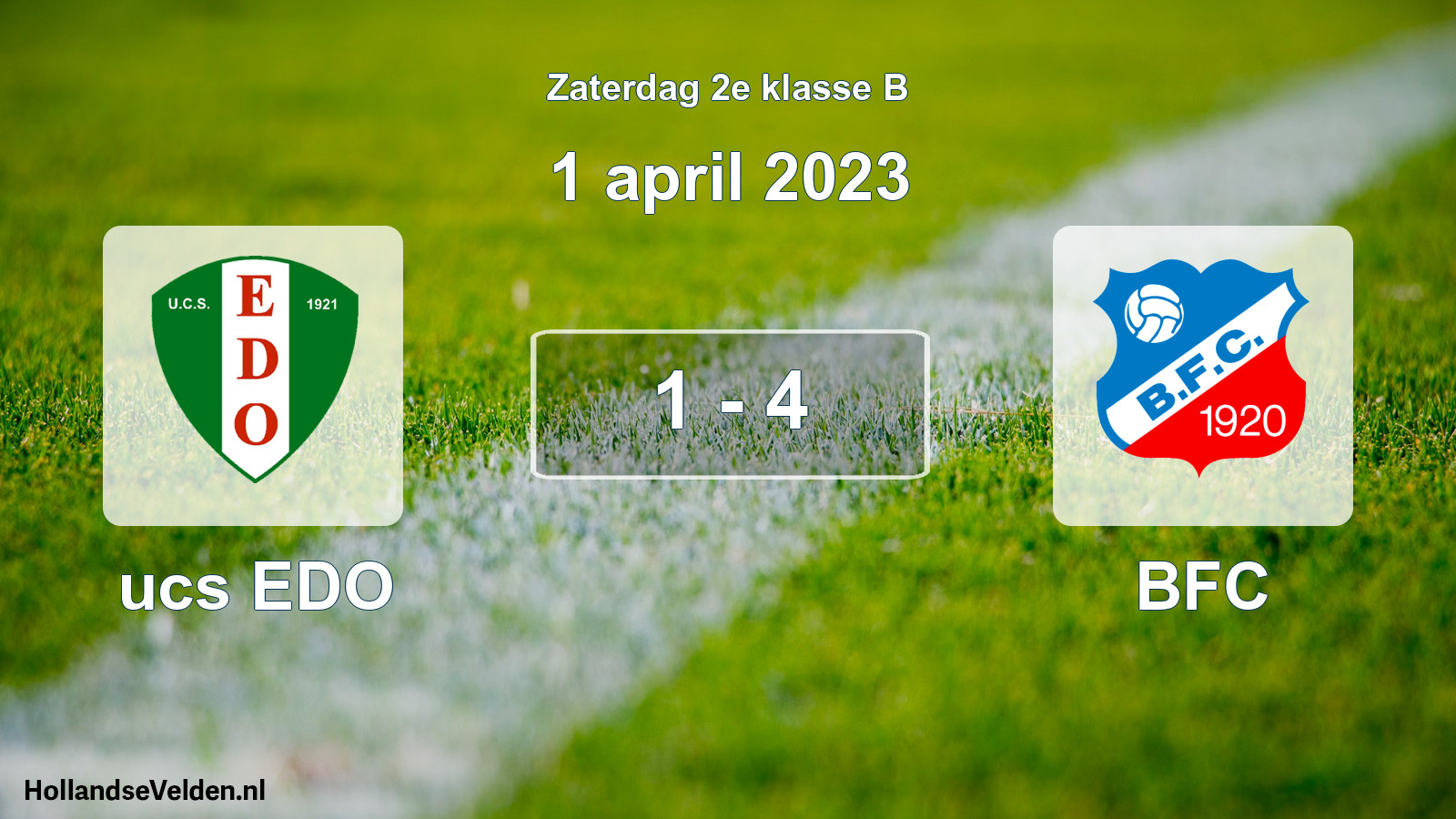 Total number of matches played: ucs EDO - BFC 1 - 4 (1 April 2023)