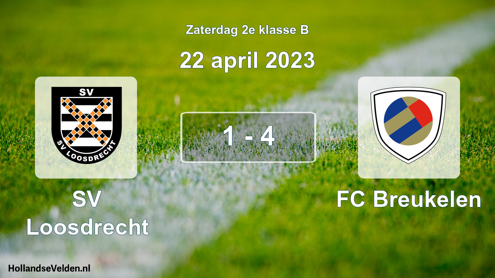 Total number of matches played: SV Loosdrecht - FC Breukelen 1 - 4 (22 April 2023)