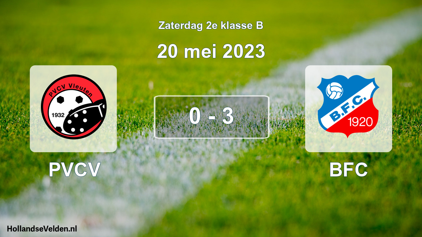 Total number of matches played: PVCV - BFC 0 - 3 (20 May 2023)