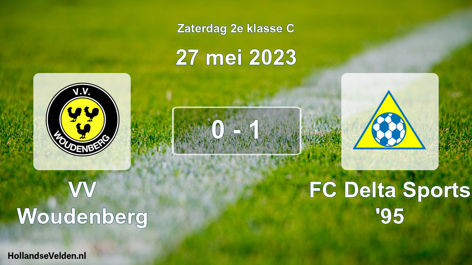 Total number of matches played: VV Woudenberg - FC Delta Sports '95 0 - 1 (27 May 2023)