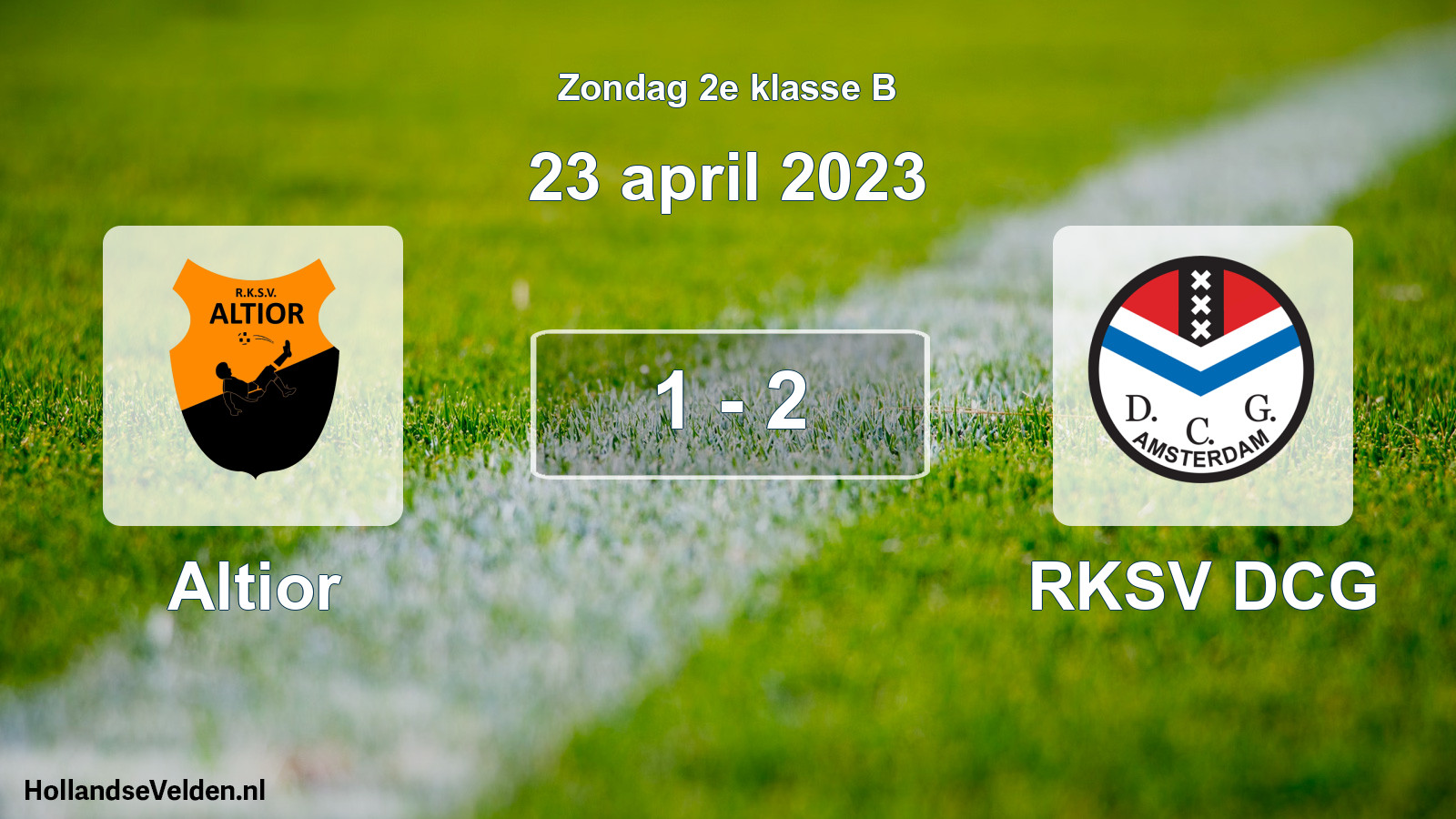 Total number of matches played: Altior - RKSV DCG 1 - 2 (23 April 2023)
