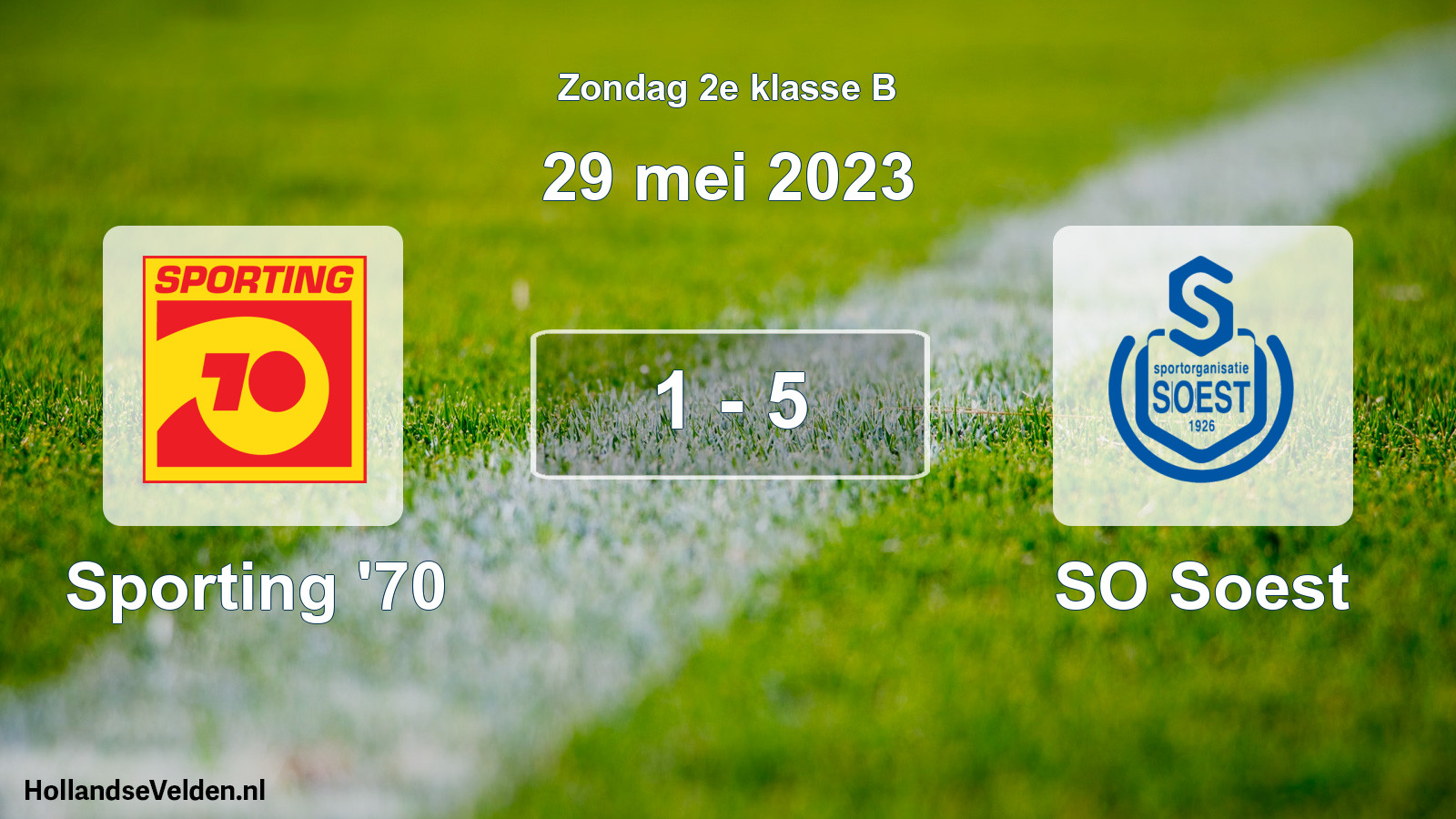 Total number of matches played: Sporting '70 - SO Soest 1 - 5 (29 May 2023)