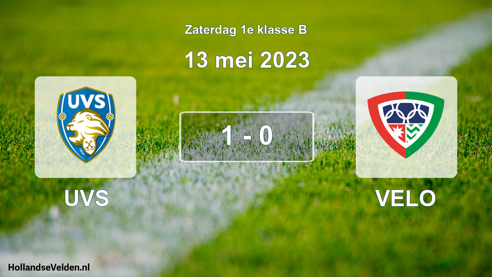 Total number of matches played: UVS - VELO 1 - 0 (13 May 2023)