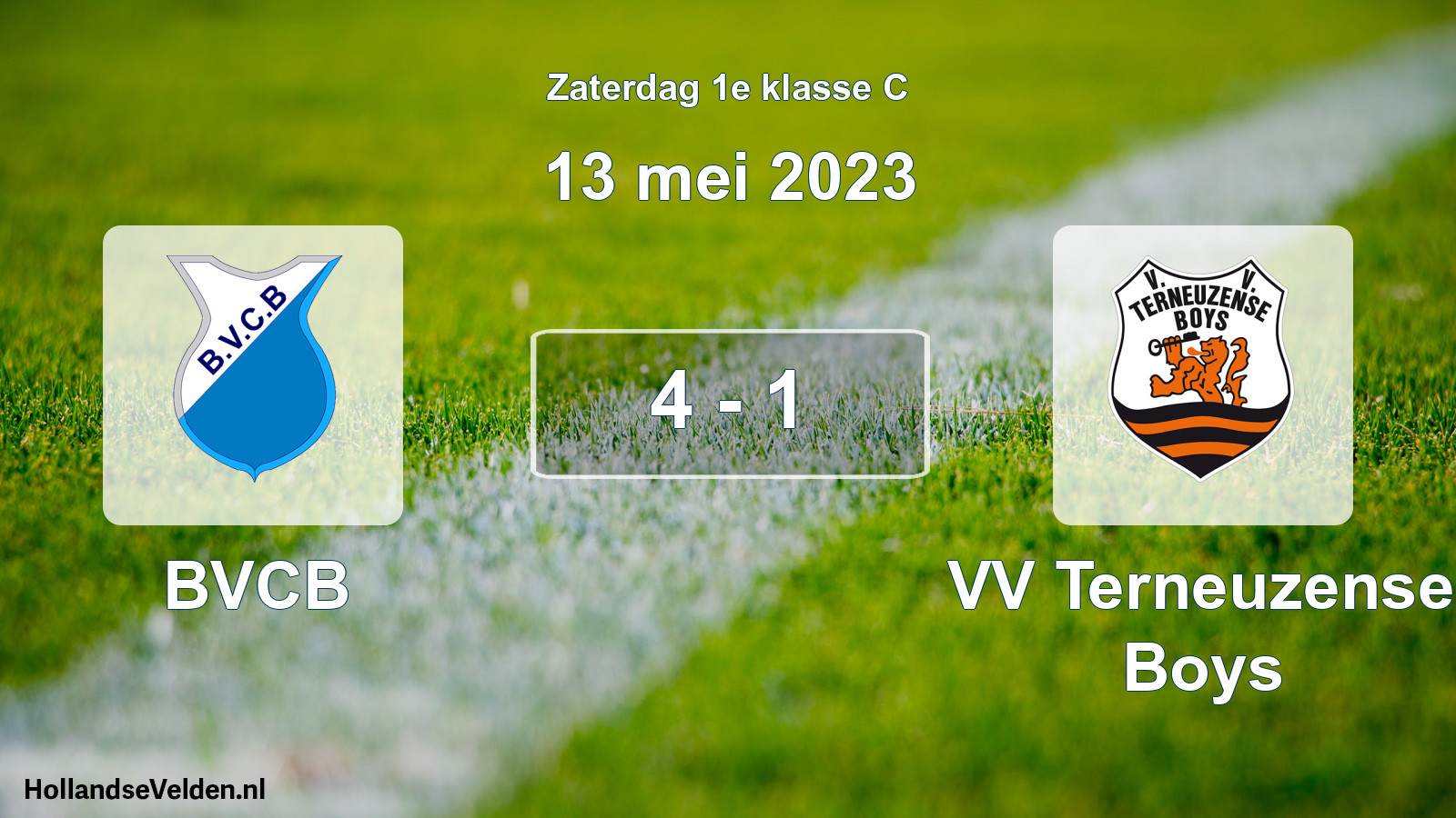 Total number of matches played: BVCB - VV Terneuzense Boys 4 - 1 (13 May 2023)