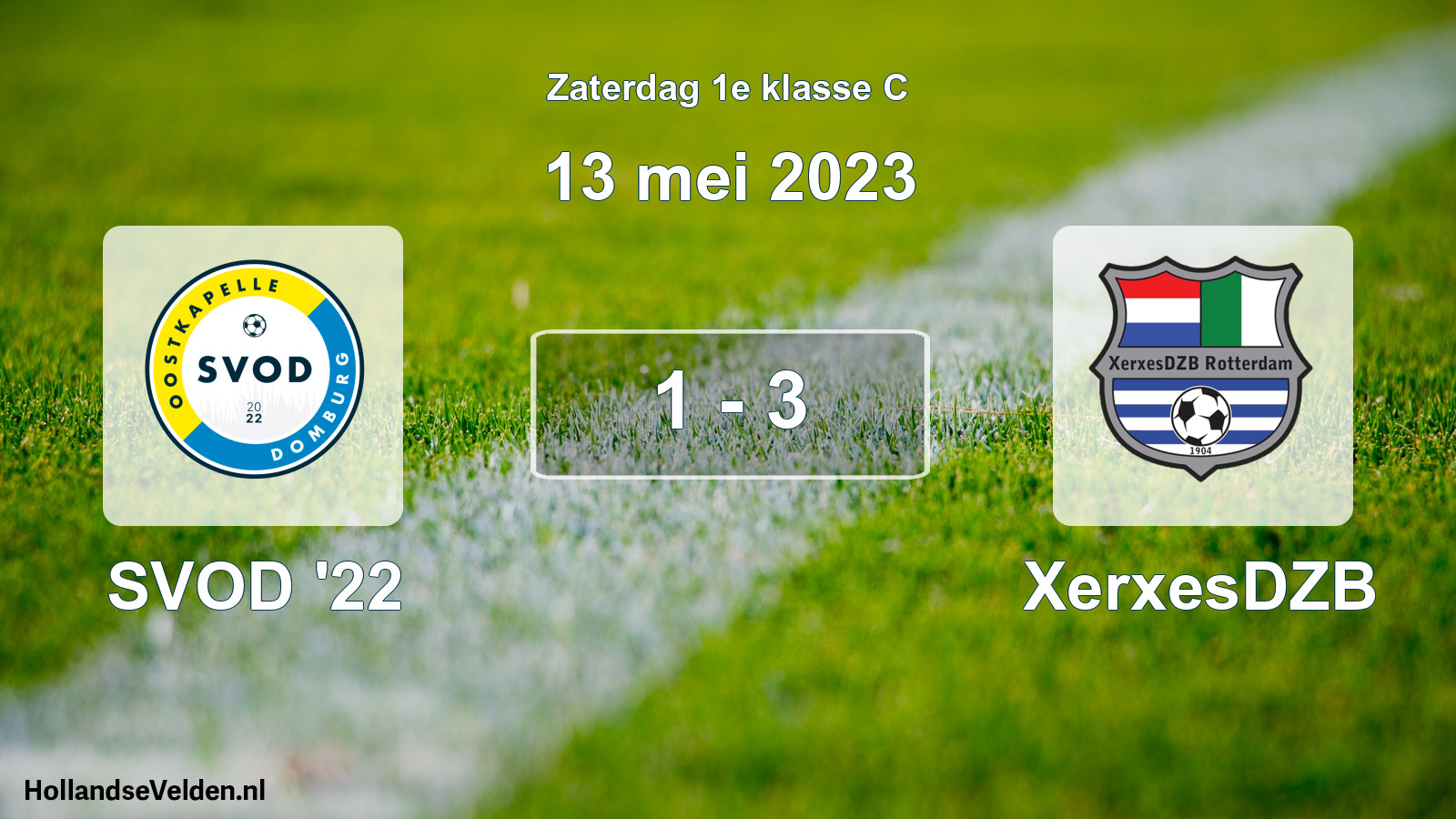 Total number of matches played: SVOD '22 - XerxesDZB 1 - 3 (13 May 2023)