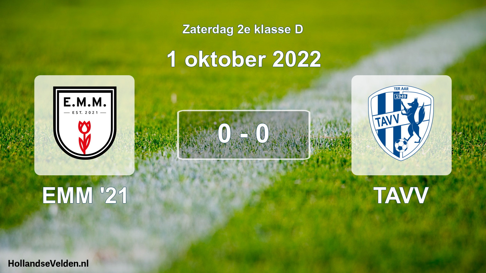 Total number of matches played: EMM '21 - TAVV 0 - 0 (1 October 2022)