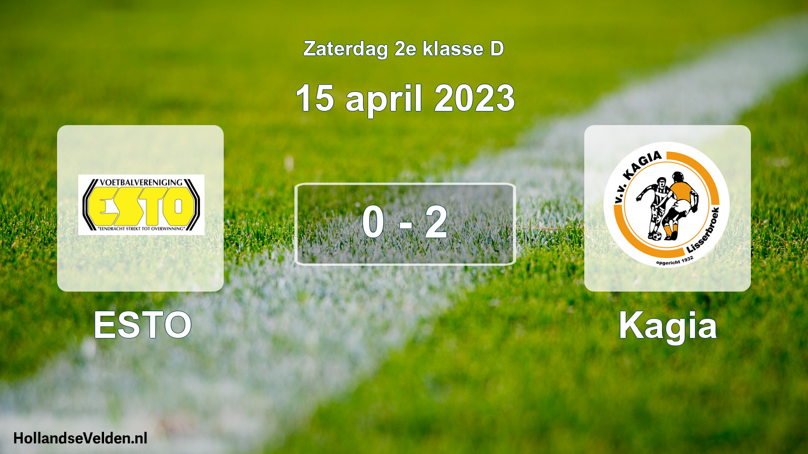 Total number of matches played: ESTO - Kagia 0 - 2 (15 April 2023)