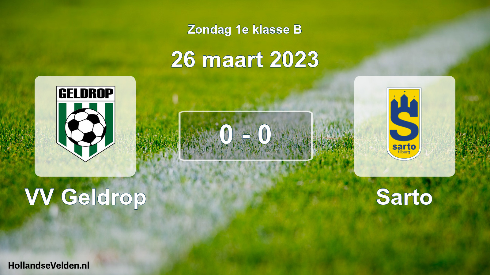 Total number of matches played: VV Geldrop - Sarto 0 - 0 (26 March 2023)