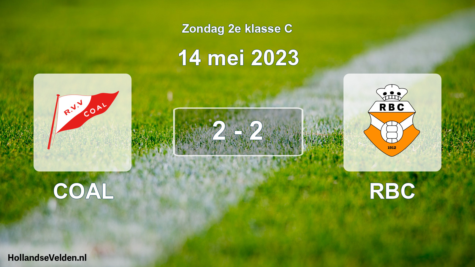 Total number of matches played: COAL - RBC 2 - 2 (14 May 2023)