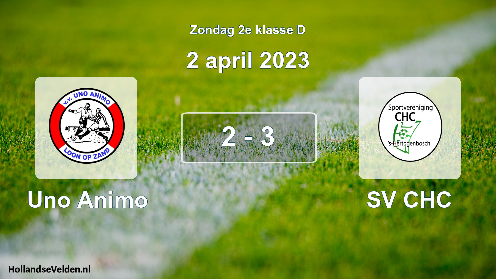 Total number of matches played: Uno Animo - SV CHC 2 - 3 (2 April 2023)