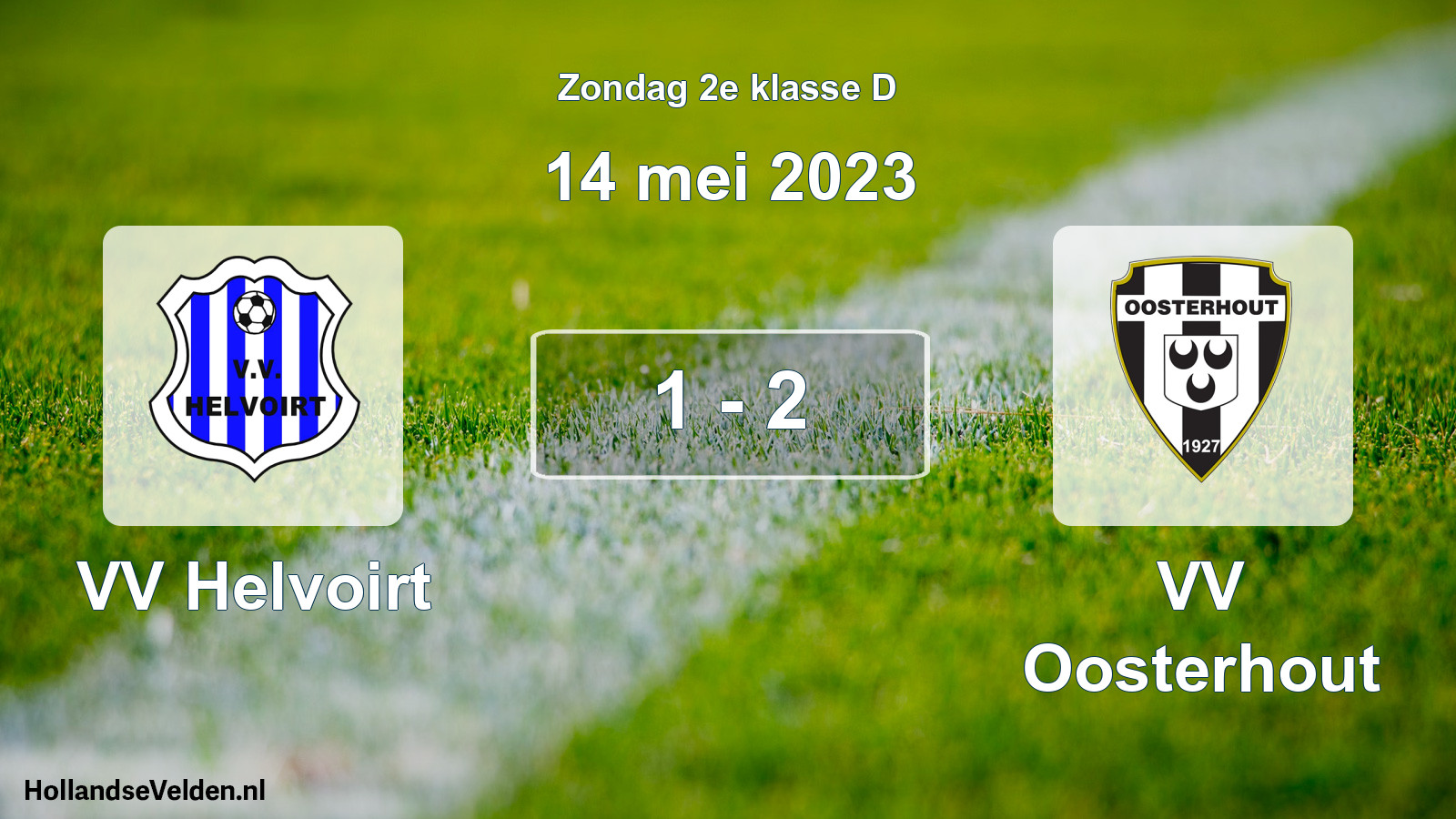 Total number of matches played: VV Helvoirt - VV Oosterhout 1 - 2 (14 May 2023)