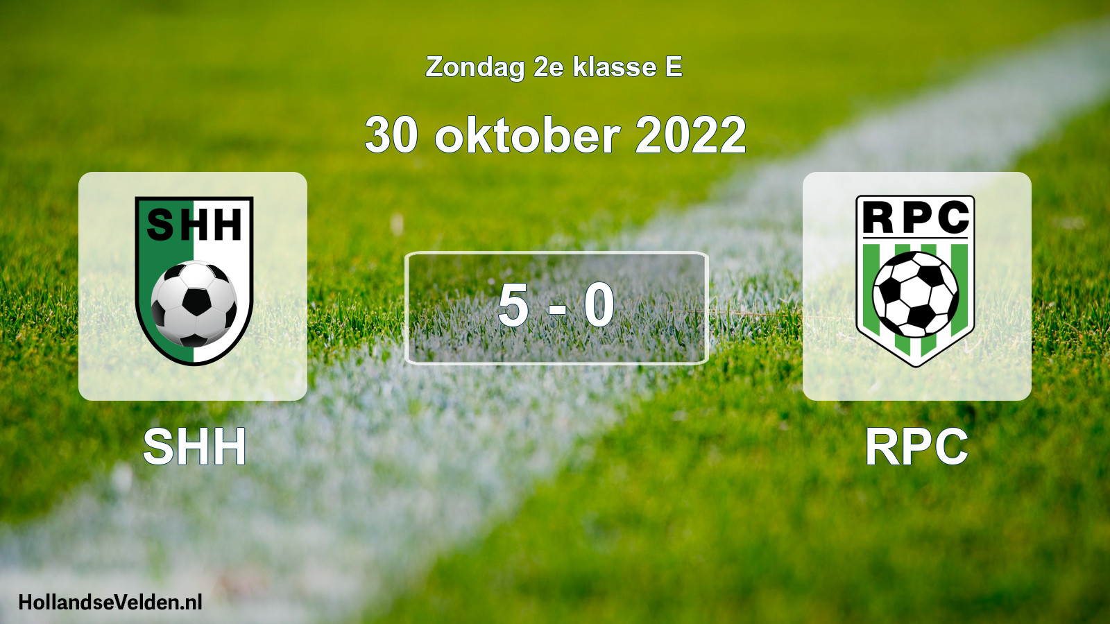 Total number of matches played: SHH - RPC 5 - 0 (30 October 2022)