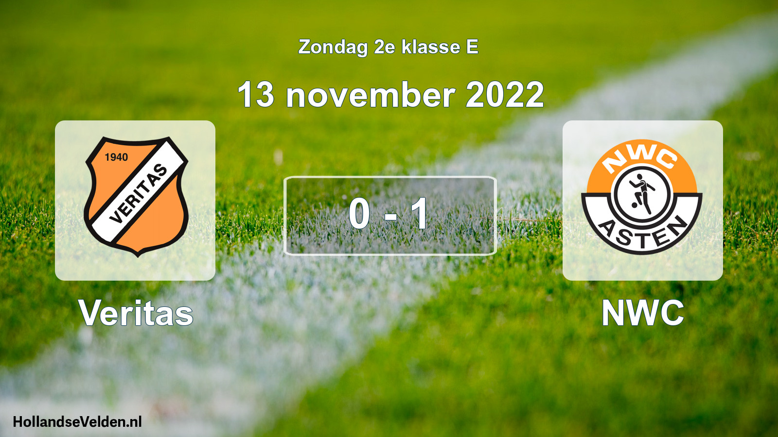 Total number of matches played: Veritas - NWC 0 - 1 (13 November 2022)